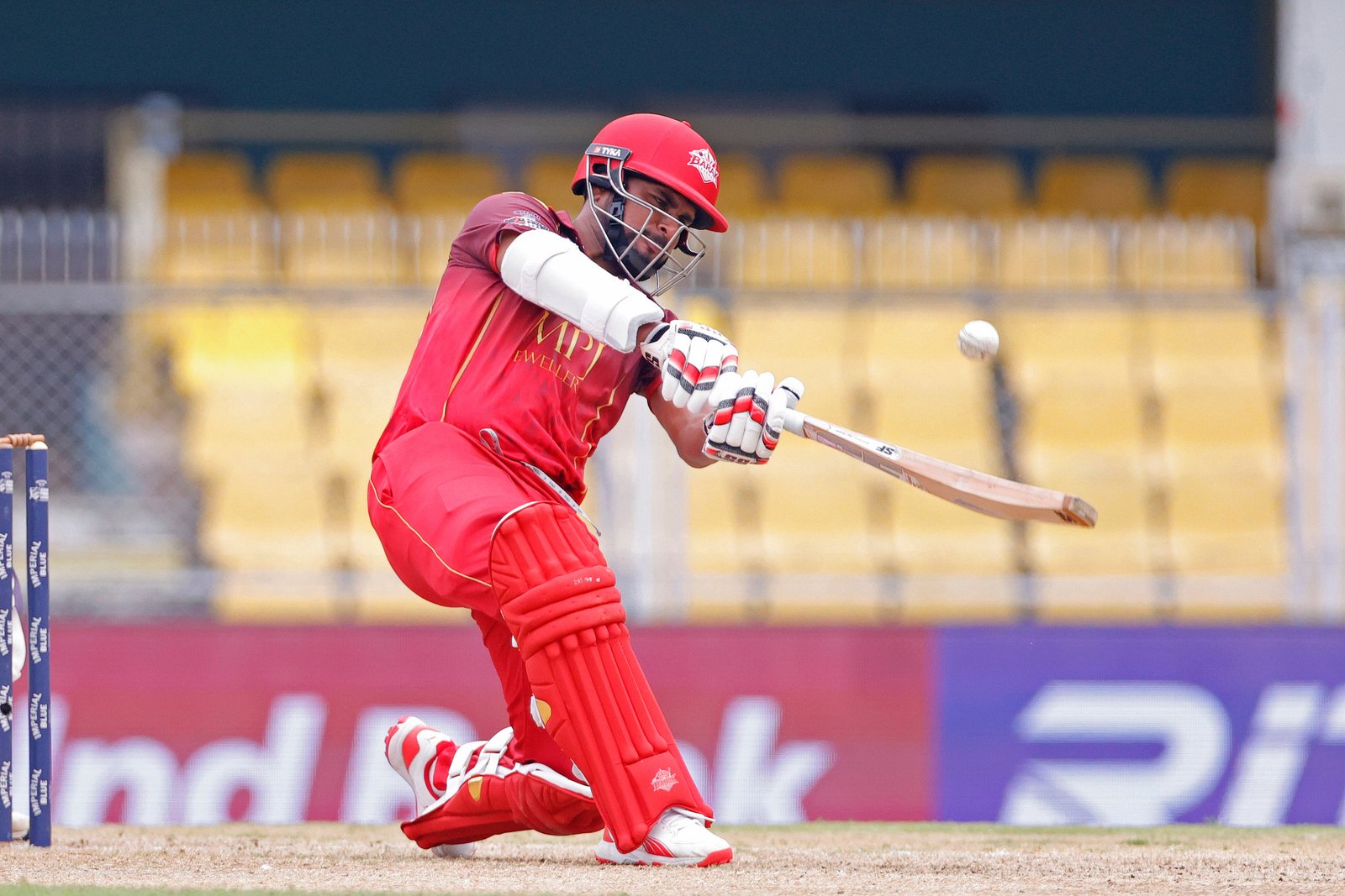Bishal Saha of team Barak Legends batting during Match 3 of the APL T20 between Barak Legends and Nagaon Rangers at ACA Stadium, Barsapara, Guwahati, India, on August 2, 2026.

Photo by R.Param / CREIMAS